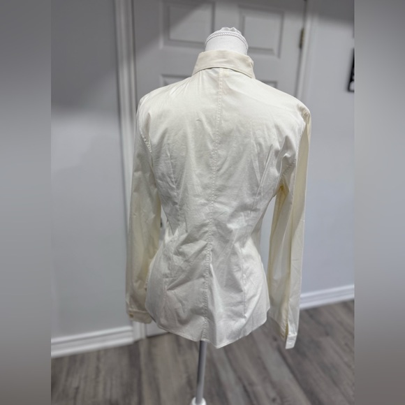 Akris eggshell dress shirt - Picture 8 of 10
